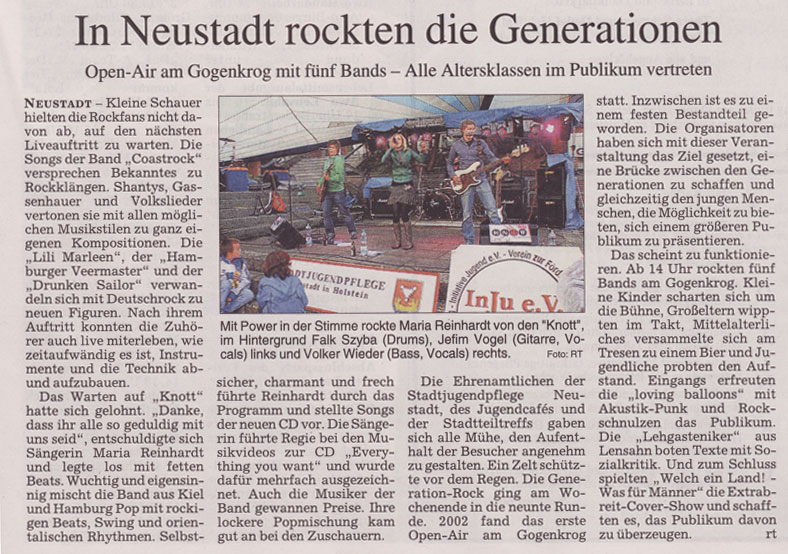 In Neustadt rockten die Generationen